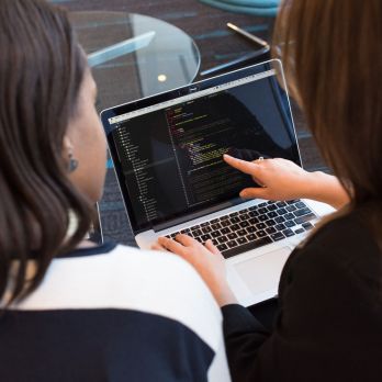Professional website developers working on a custom website project in Dubai